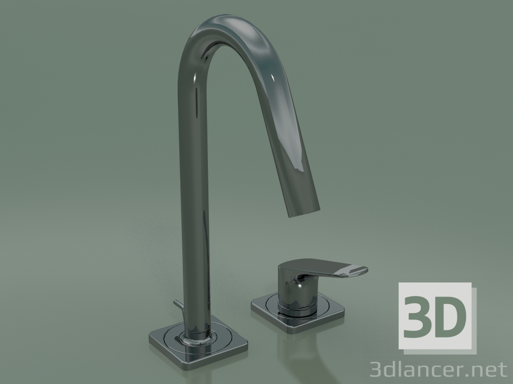3D Modell Waschbecken Wasserhahn (34132330) - Vorschau