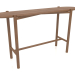 modèle 3D Table console KT 01 (1400x340x750, bois brun clair) - preview