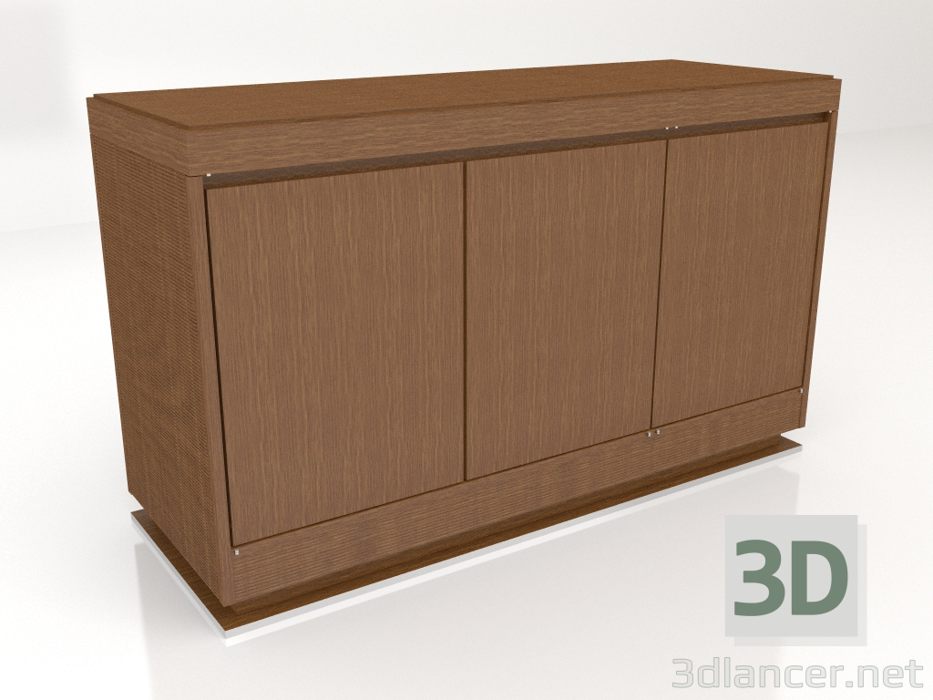 3d model Chest of drawers ICS Credenza 136 - preview