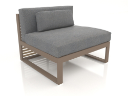 Modular sofa, section 3 (Bronze)