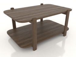 Coffee table (lightened ash walnut)