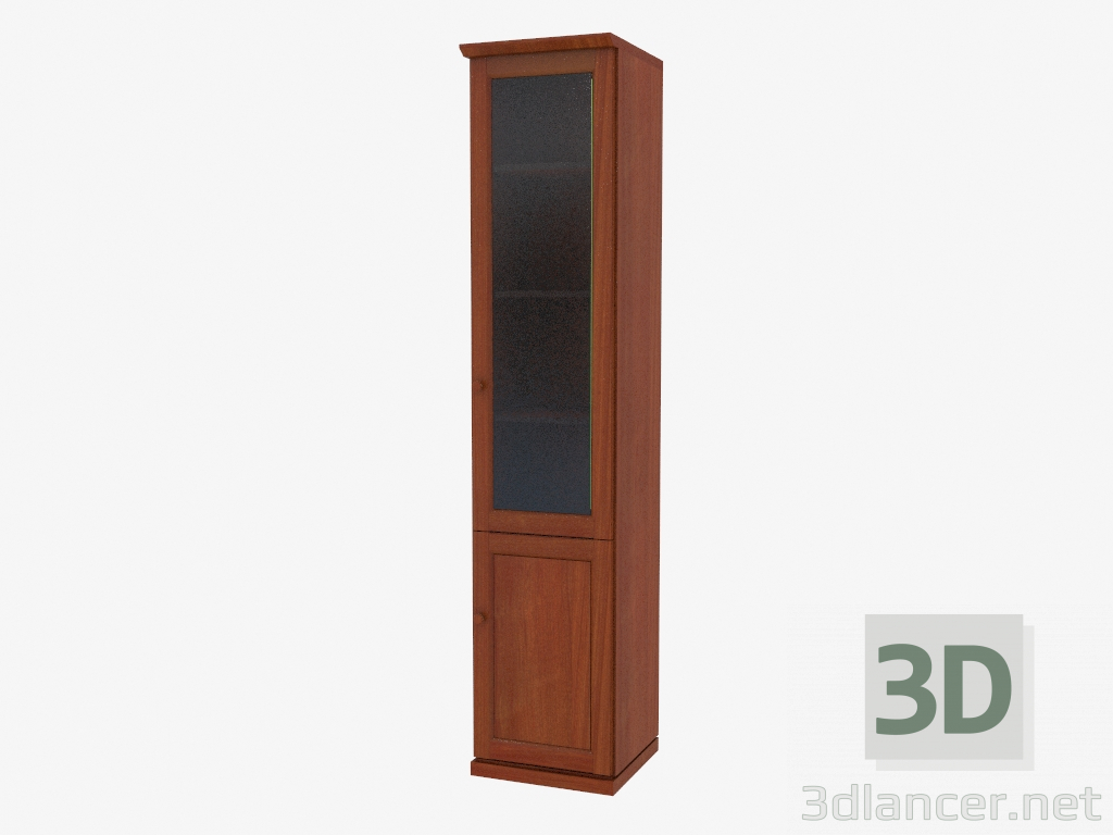 3d model The bookcase is narrow (4821-28) - preview