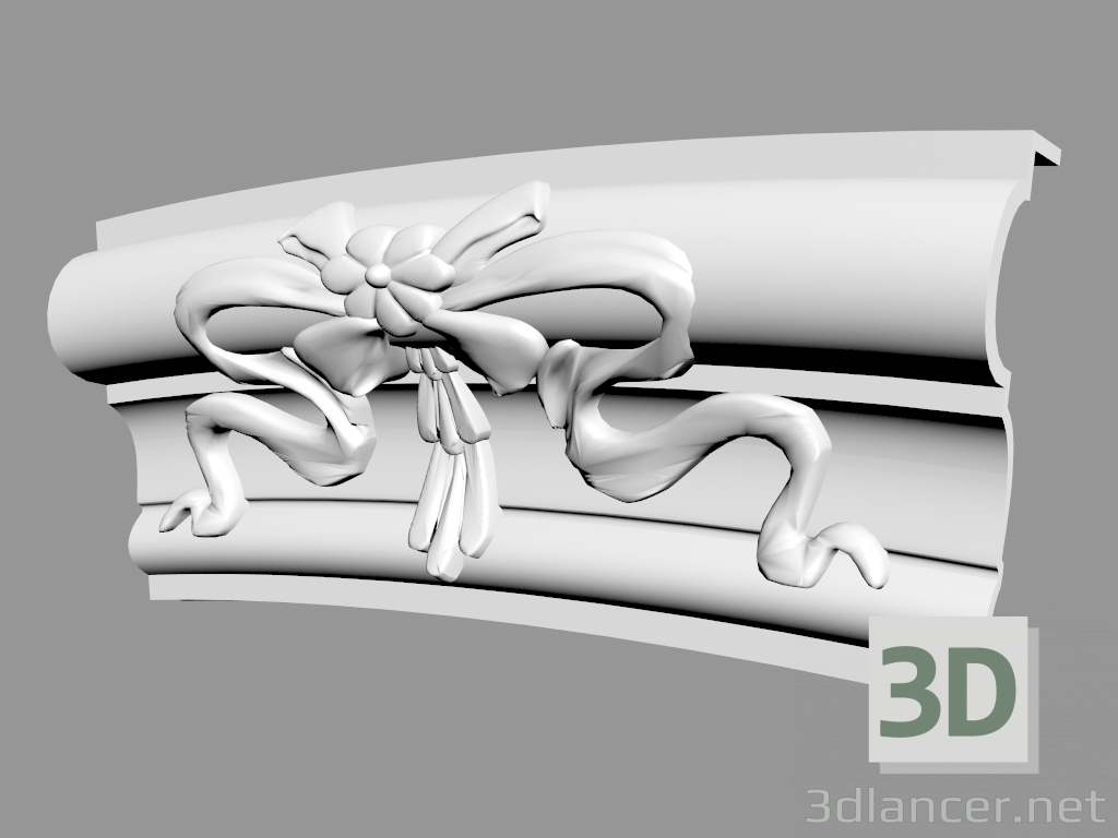 3D modeli Dairesel kaldırım (insert) LR3073-F (RL) - önizleme