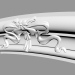 modello 3D Cordolo circolare (inserto) LR3073-F (RL) - anteprima
