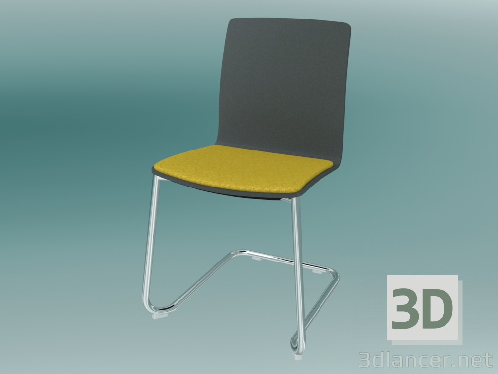 3d model Visitor Chair (K22V1) - preview