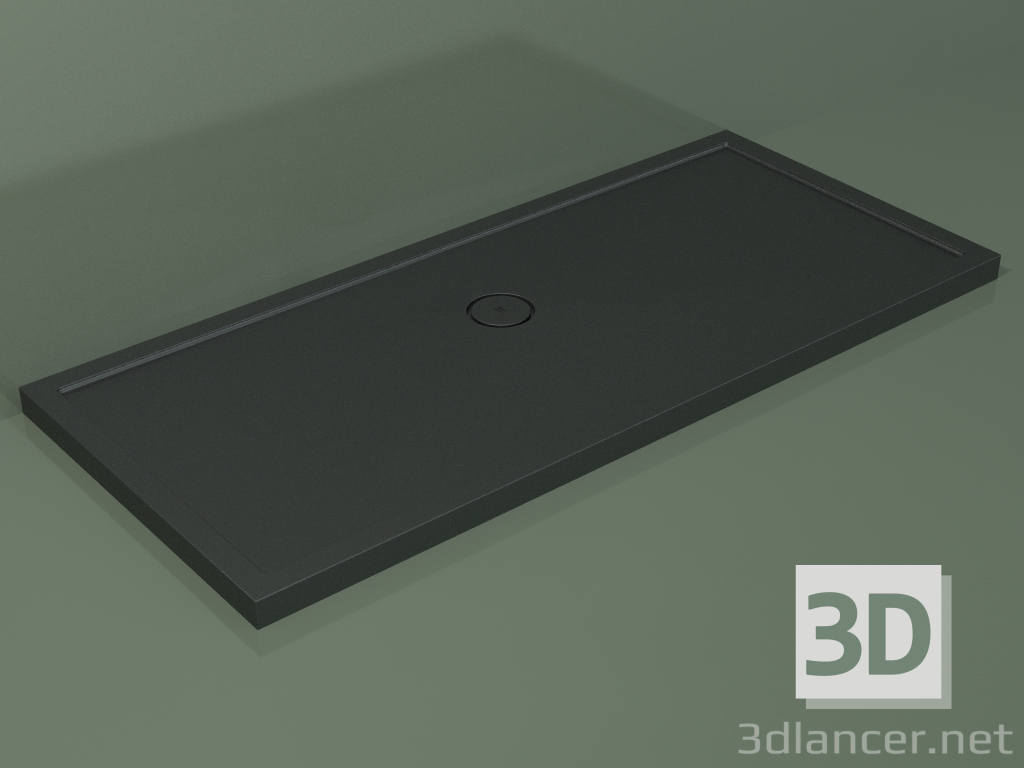 modèle 3D Receveur de douche Medio (30UM0124, Deep Nocturne C38, 180x80 cm) - preview