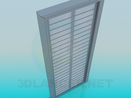 modelo 3D Puerta con Plaza - escuchar modelo 3D Puerta con Plaza - escuchar