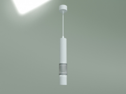 Подвесной светильник DLN001 MR16 (белый матовый-серебро)