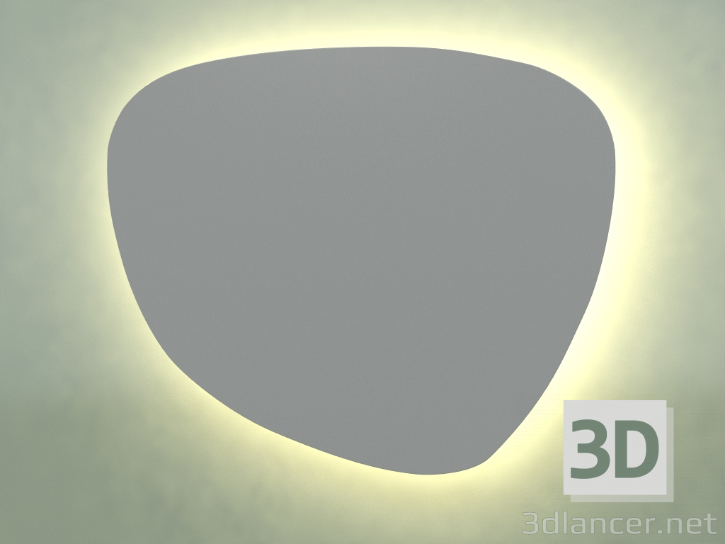 3D modeli Duvar lambası RWLB105 15W BK 3000K - önizleme