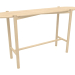 modèle 3D Table console KT 01 (1400x340x750, bois blanc) - preview