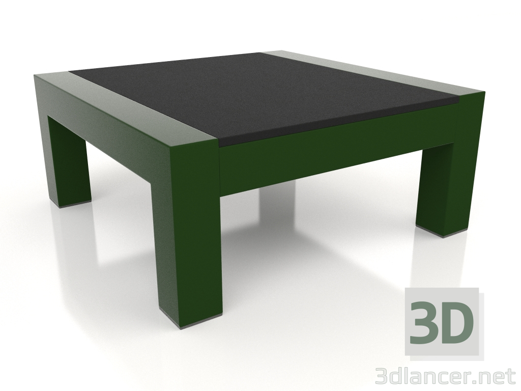 3d модель Боковой стол (Bottle green, DEKTON Domoos) – превью