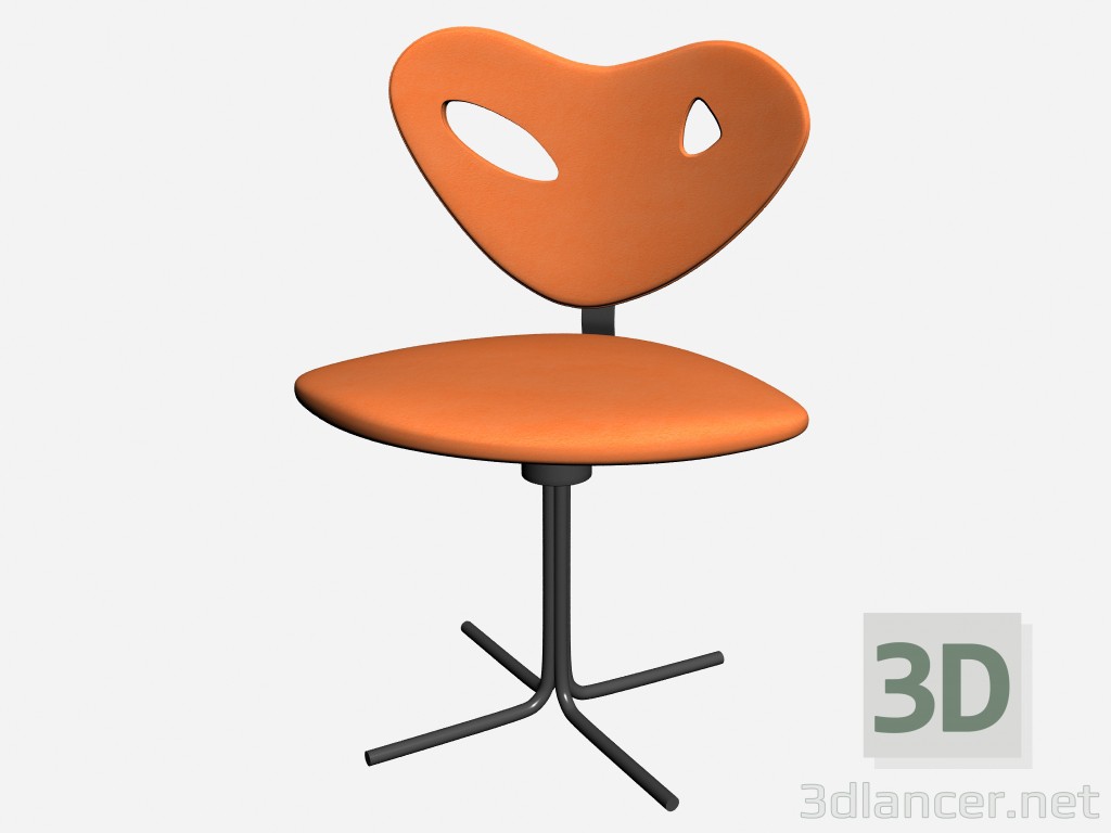 modello 3D Sedia Popolo 2 - anteprima