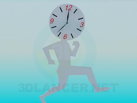 3d model Wall Clock - preview 3d model Wall Clock - preview