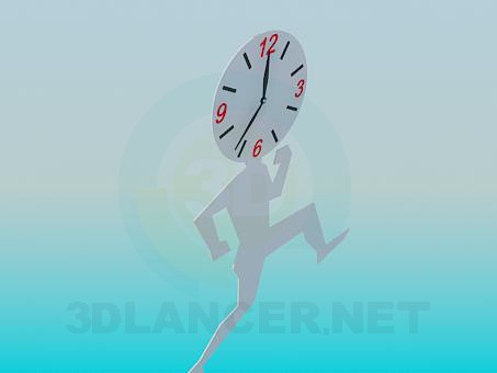 3d model Wall Clock - preview 3d model Wall Clock - preview