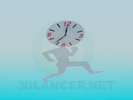 3d model Wall Clock - preview 3d model Wall Clock - preview