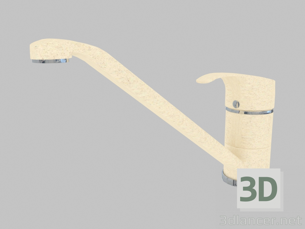 3d модель Смеситель для мойки - песочный Pepe (BDP 760M) – превью