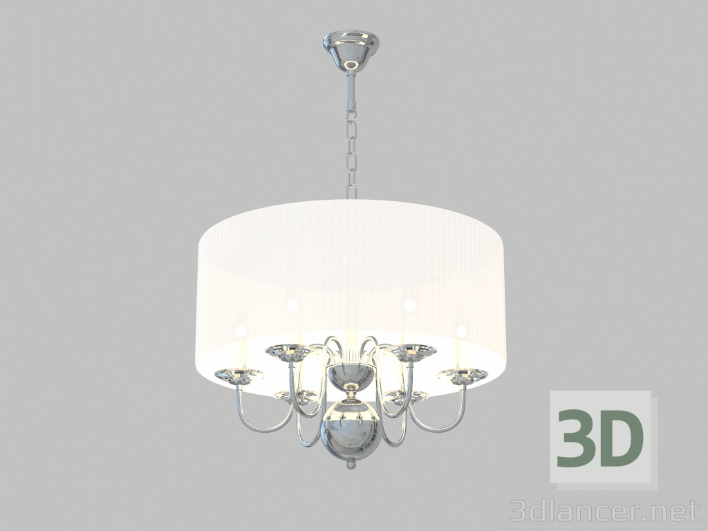 3d model Chandelier (1316C white) - preview