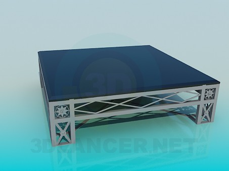 modelo 3D Mesa cuadrada - escuchar modelo 3D Mesa cuadrada - escuchar