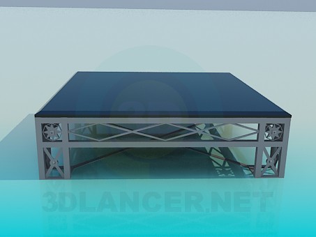 modelo 3D Mesa cuadrada - escuchar modelo 3D Mesa cuadrada - escuchar