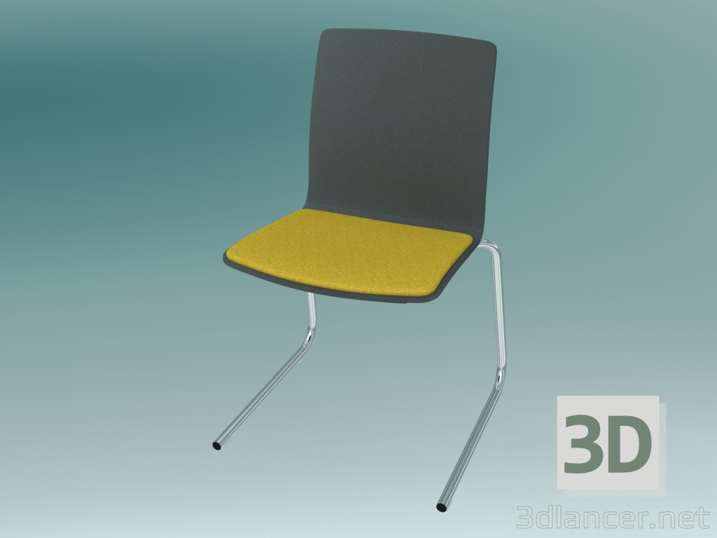 modèle 3D Chaise visiteur (K22V2) - preview