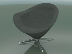 Fabric upholstered chair PETIT
