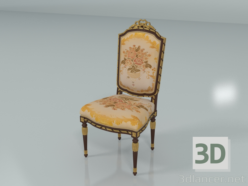 3D Modell Stuhl (Art. 14540) - Vorschau
