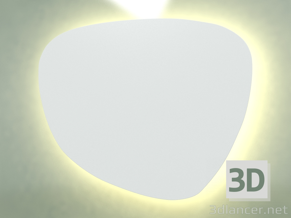 modello 3D Lampada da parete RWLB105 15W WH 3000K - anteprima