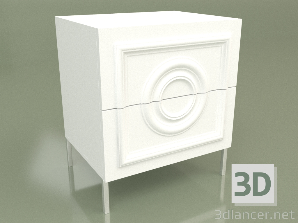 3d model Bedside table TSR1-01 - preview