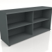 3d model Bookcase Standard A2508 (1600x432x777) - preview
