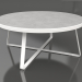 3d model Round dining table Ø175 (DEKTON Kreta, White) - preview