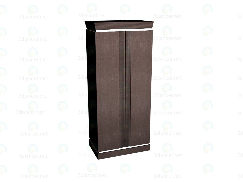 3d model Wardrobe 2-door - preview