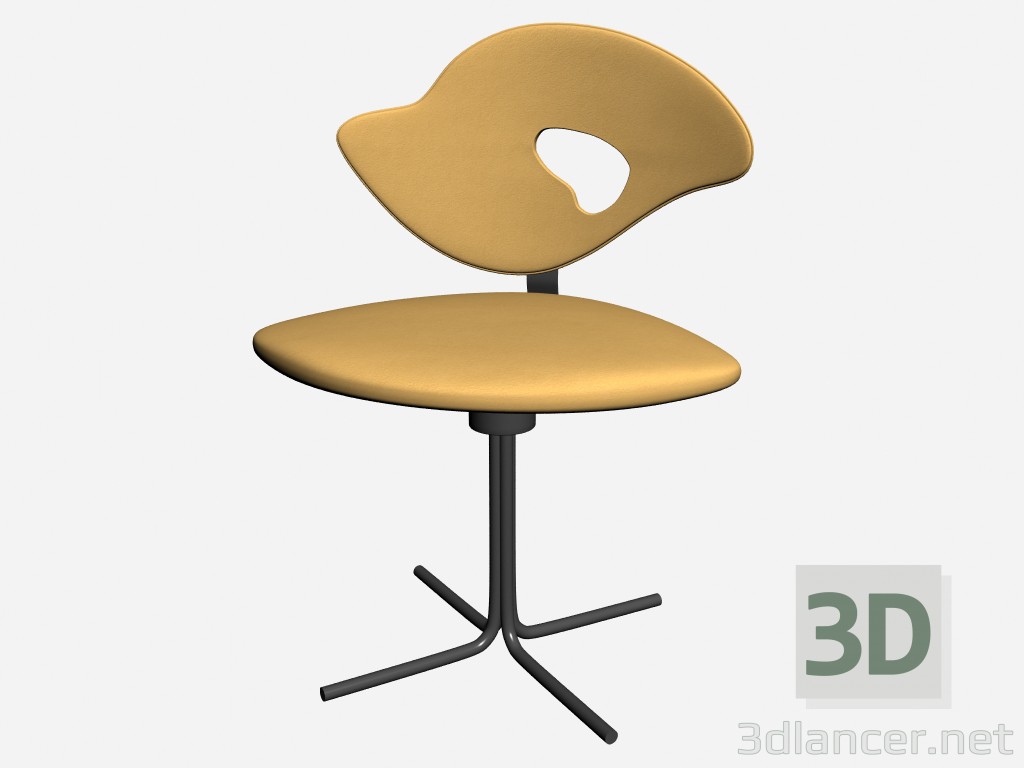 3D modeli Sandalye halk 3 - önizleme