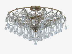 Ceiling lamp with glass decoration (C110238 6B)