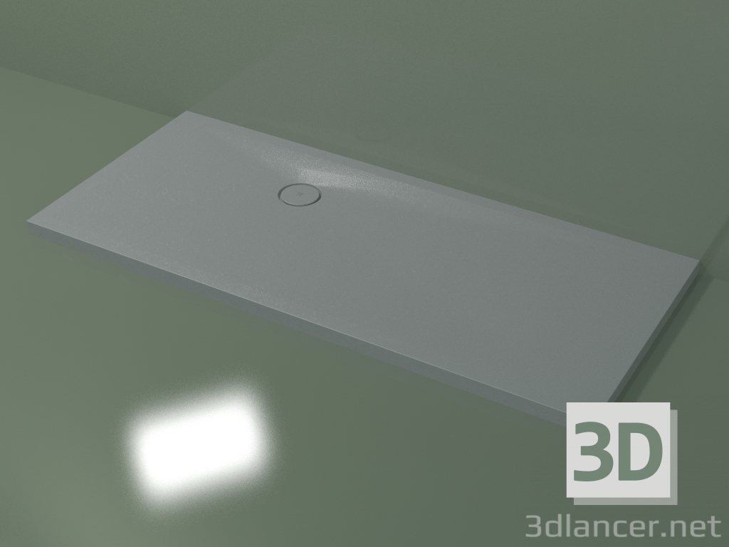 modèle 3D Receveur de douche (30UBD124, Silver Grey C35, 180 X 80 cm) - preview