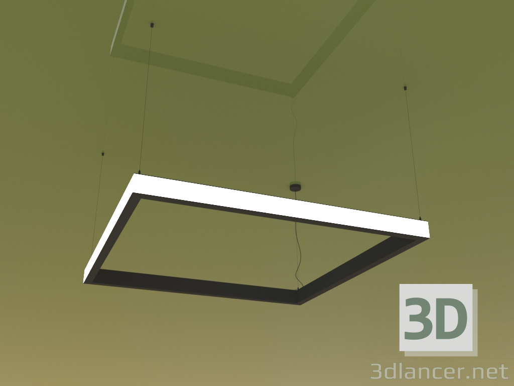 3D Modell Leuchte KVADRATO SIDE (1145 mm) - Vorschau
