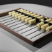 3d model abacus - preview
