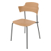 3D Modell Unstrain-Stuhl mit Rückenlehne und Armlehnen aus Sperrholz h81 - Vorschau