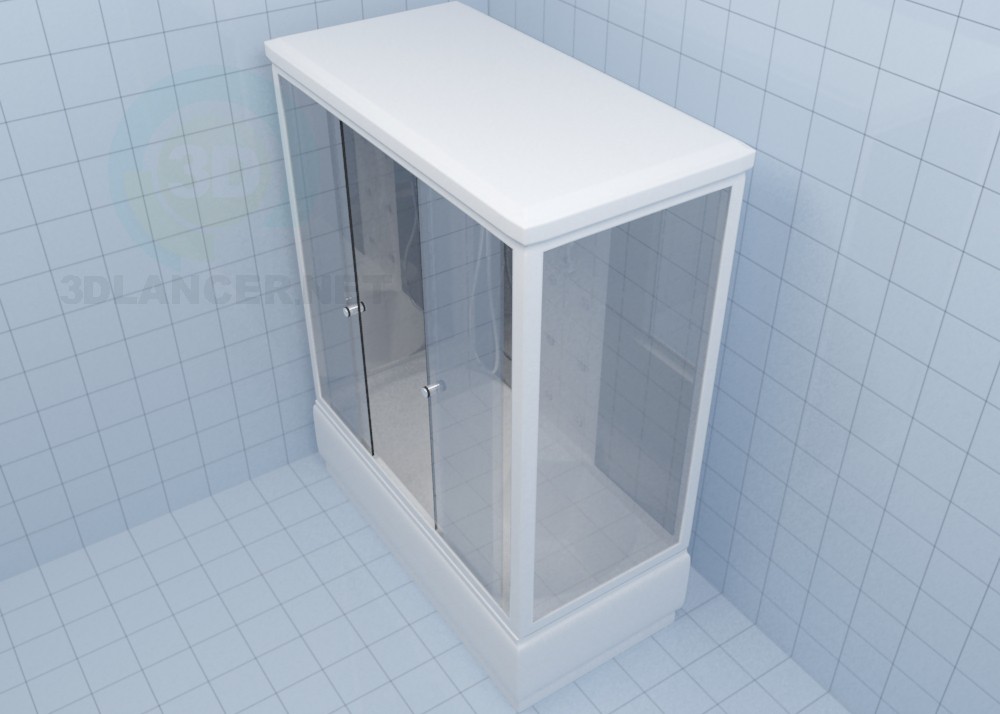 3d model Shower Aqua.joy 1700 - preview 3d model Shower Aqua.joy 1700 - preview