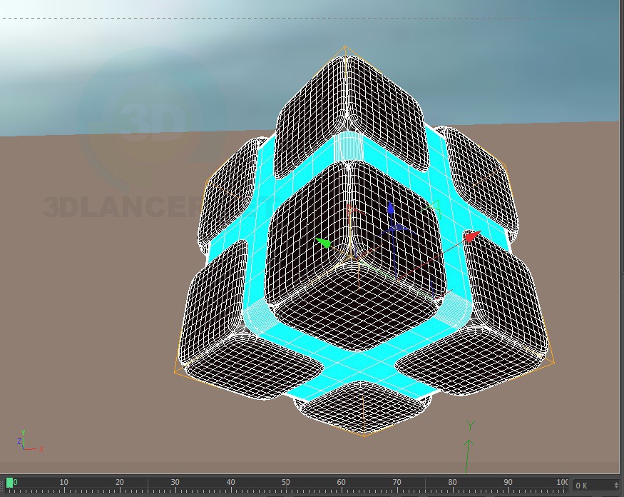 modelo 3D Cubo - escuchar modelo 3D Cubo - escuchar