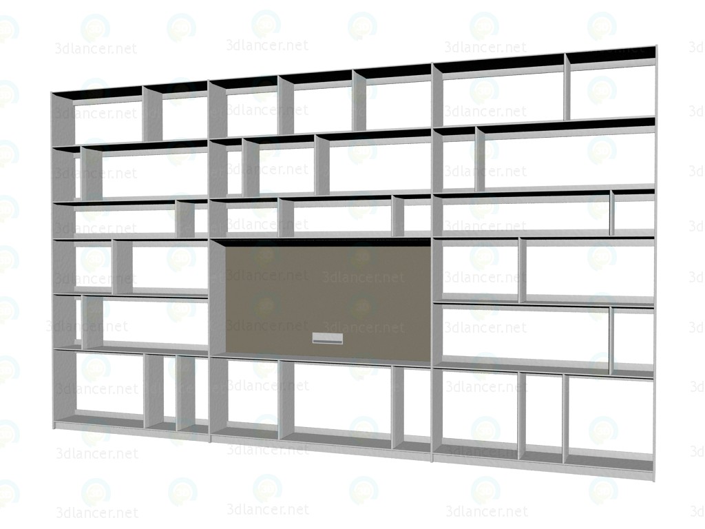 3d model Sistema de mobiliario (rack) FC0929 - vista previa