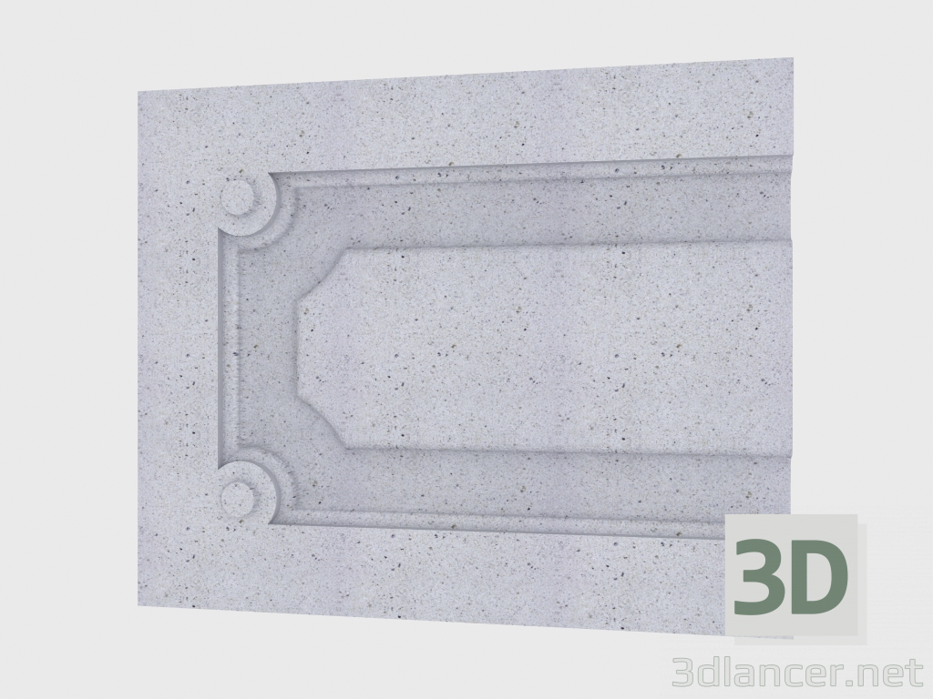 modèle 3D Panneau (FF41Z) - preview