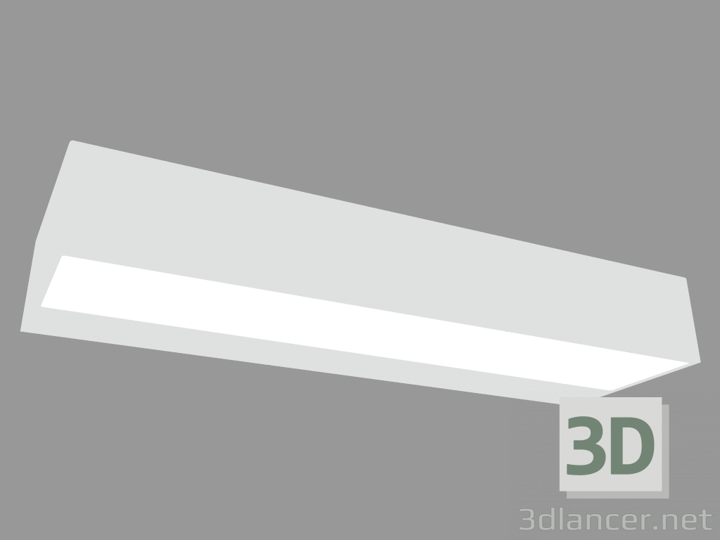 modello 3D Lampada da parete MINI-LOOK APPLIQUE SINGLE EMISSION L 220mm (S7201W) - anteprima