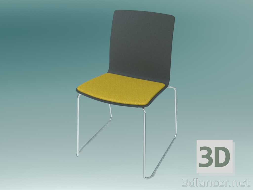 3d model Visitor Chair (K22V3) - preview