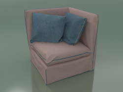 Modular chair (07, corner, end element)