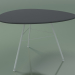 3d model Outdoor table with a triangular worktop 1813 (H 50 - D 79 cm, HPL, V12) - preview