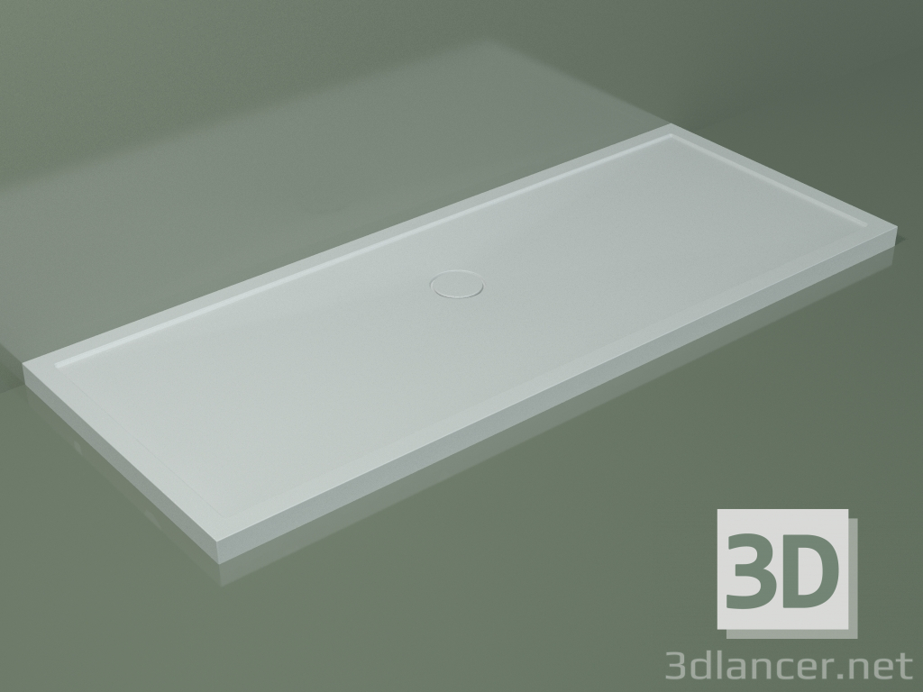 3d модель Душовий піддон Medio (30UM0125, Glacier White C01, 200х80 cm) – превью
