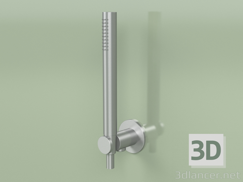 modello 3D Set doccetta con braccio (13 66, AS) - anteprima