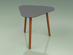Table d'appoint 010 (Metal Rust, HPL Grey)