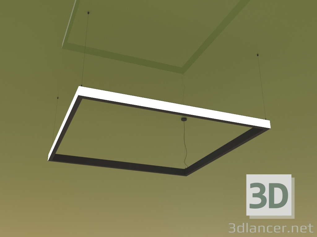 modèle 3D Luminaire KVADRATO SIDE (1500 mm) - preview