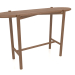 3 डी मॉडल कंसोल टेबल केटी 01 (1200x340x750, लकड़ी की भूरी रोशनी) - पूर्वावलोकन
